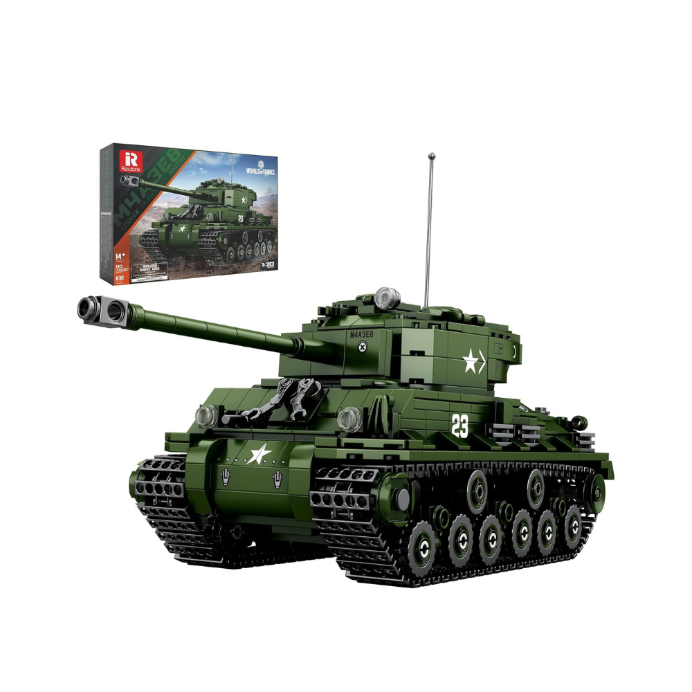Sherman Tank Building Set – 836 Pieces