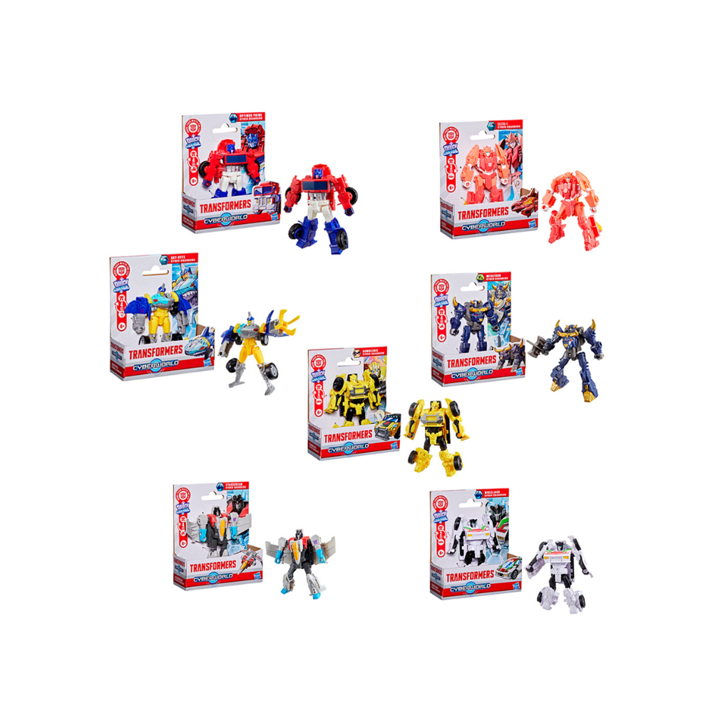 Transformers – Cyberworld Cyber Changer Assorted