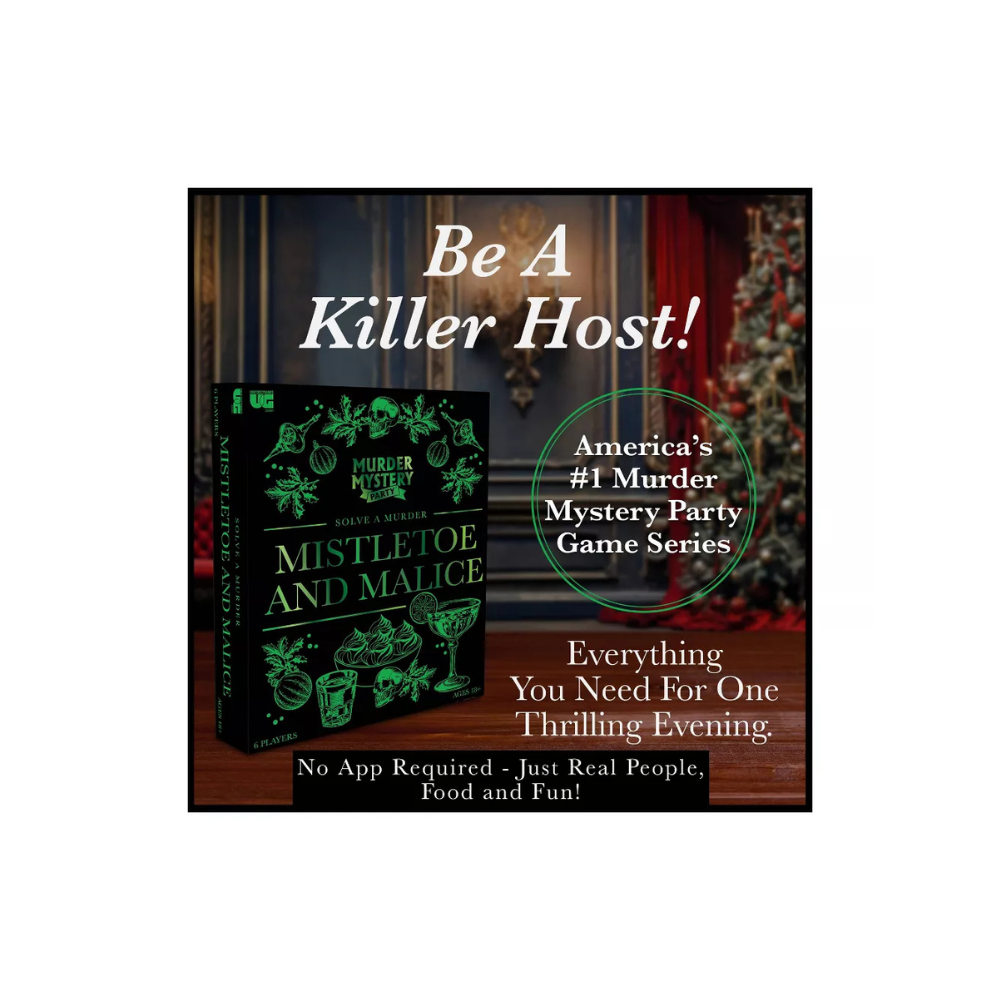 Solve a Murder – Mistletoe and Malice Board Game