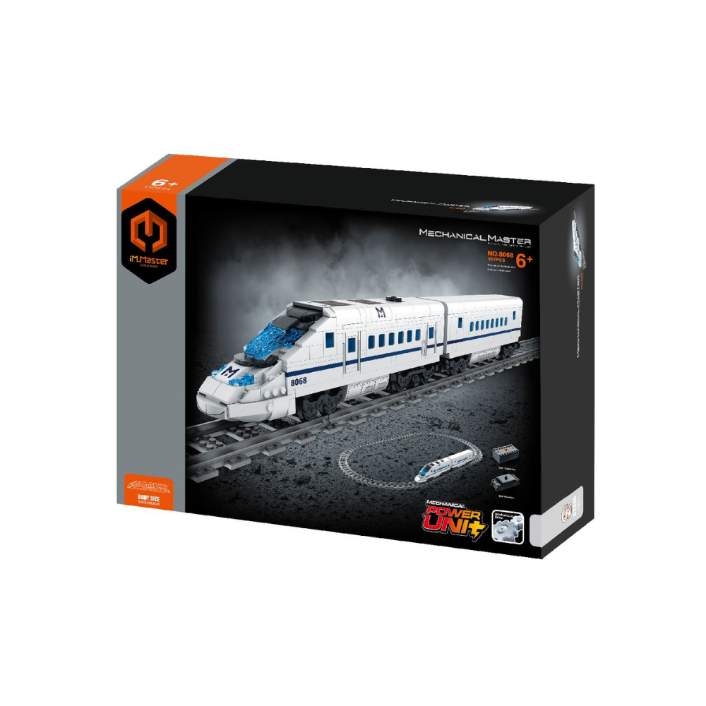 Electric Locomotive Building Block Set – Pieces