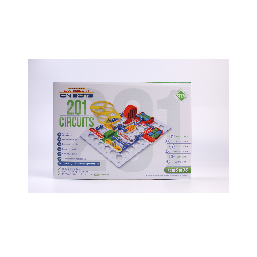 Fan and Lamp Circuit Kit – Educational STEM Building Set
