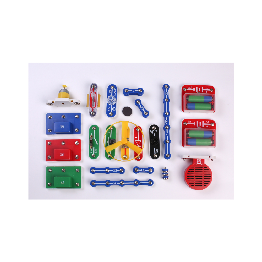 Fan and Lamp Circuit Kit – Educational STEM Building Set