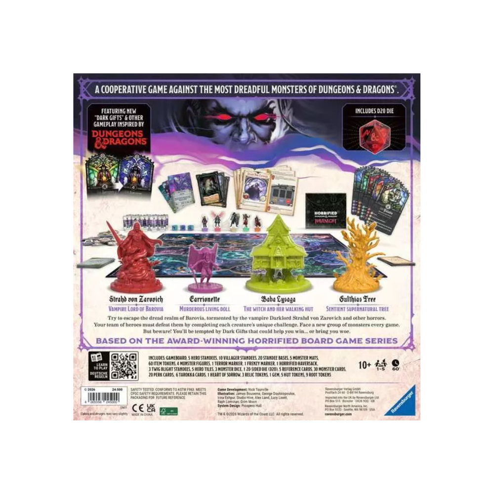 Ravensburger – Horrified: Dungeons & Dragons Ravenloft – Board Game