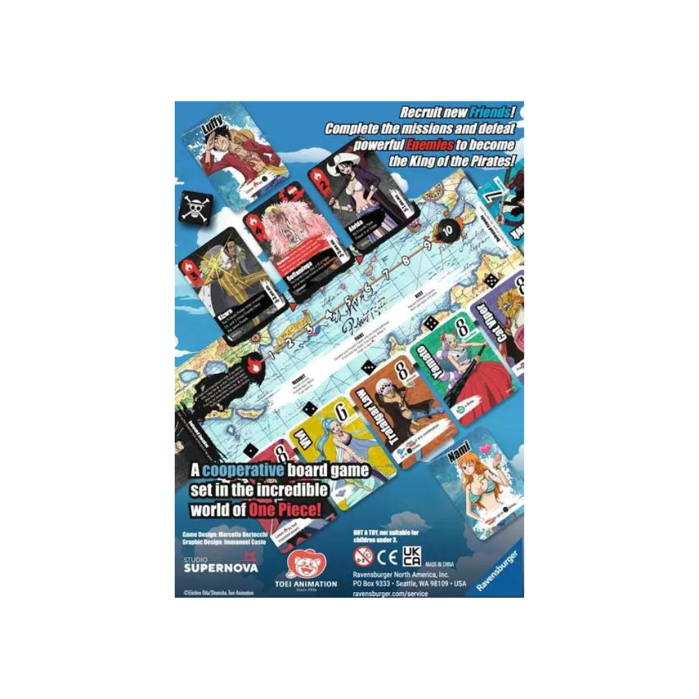 Ravensburger ONE PIECE Nakama Friends&Enemies