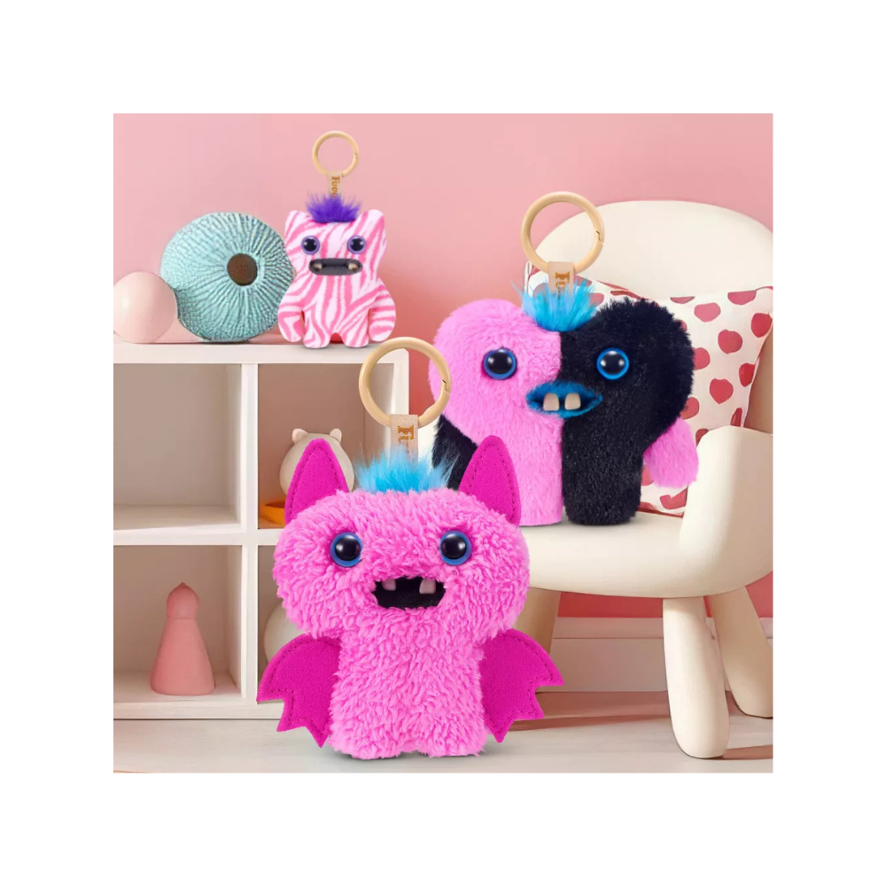 Fuggler Baby Pinkles Winged Bat Stuffed Animal
