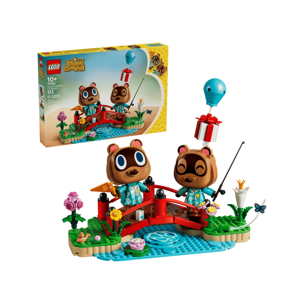 LEGO Animal Crossing Timmy & Tommy’s Fun Day Out – 513 Pieces