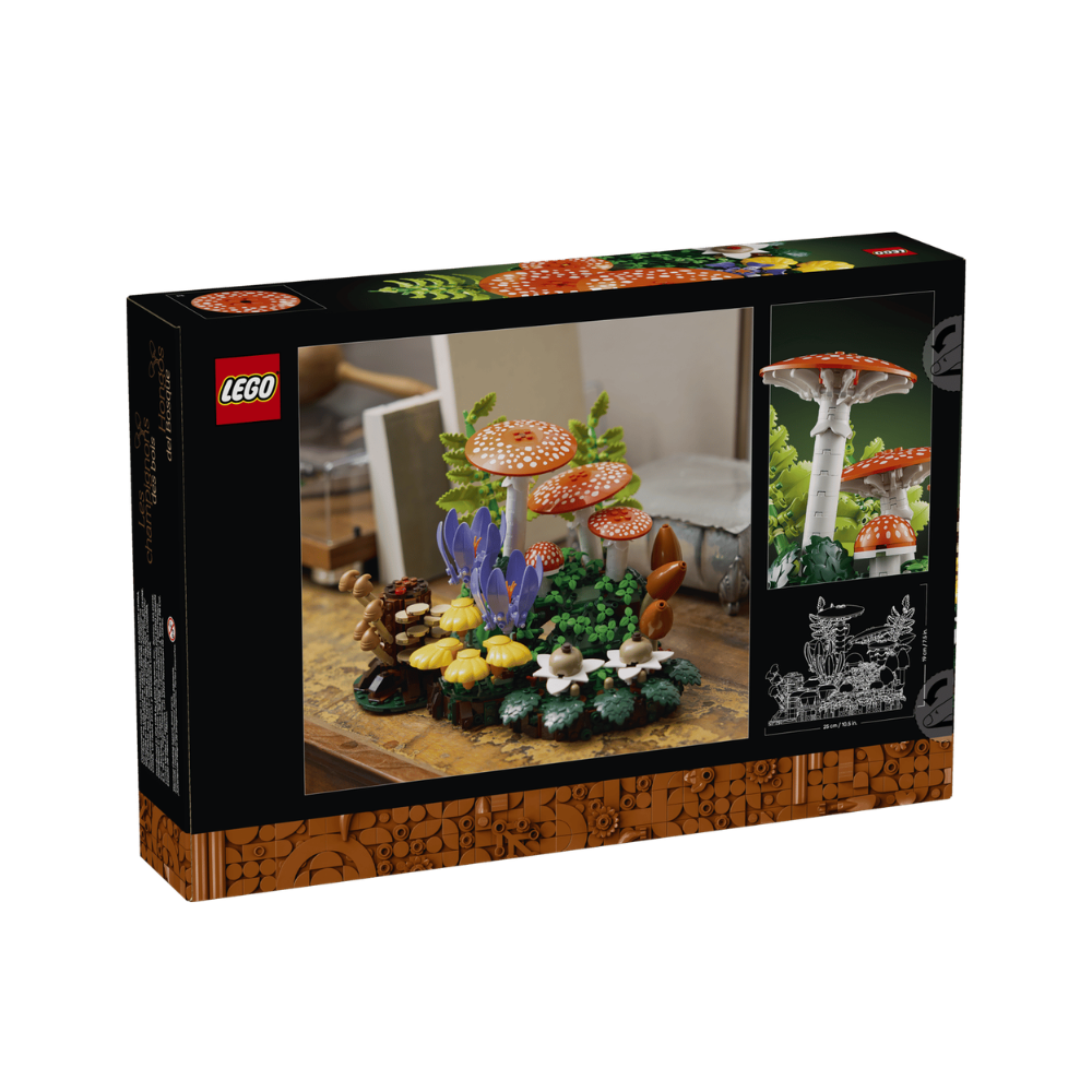 LEGO Botanicals Woodland Mushrooms 806 Pieces
