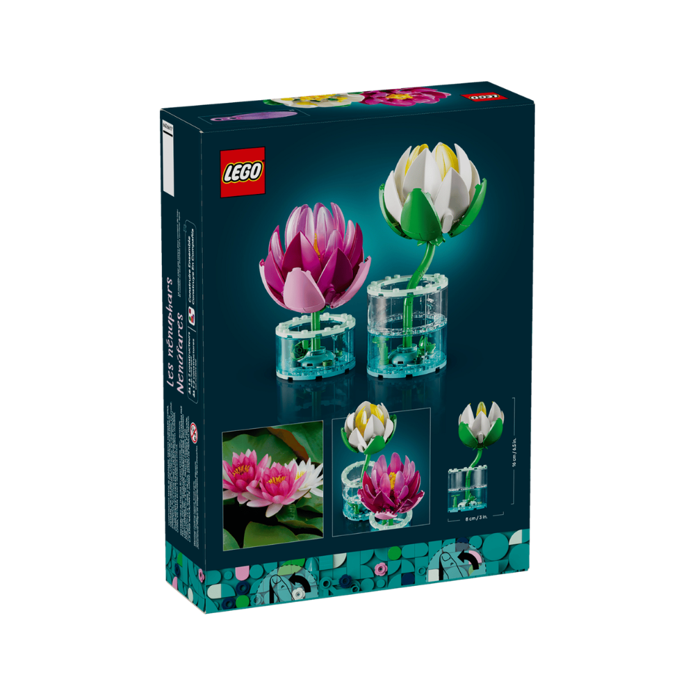 LEGO Botanicals Water Lilies 259 Pieces
