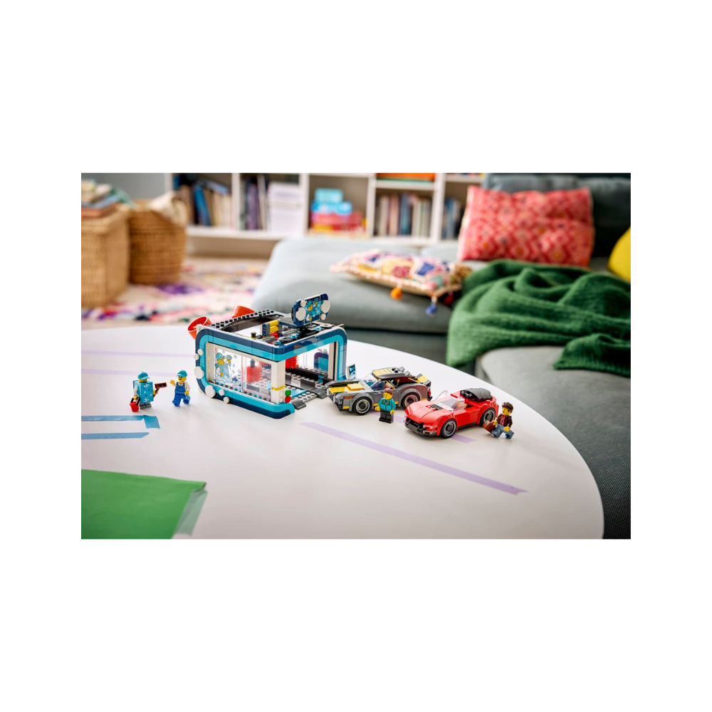 LEGO City Drive-Through Car Wash 583 Pieces