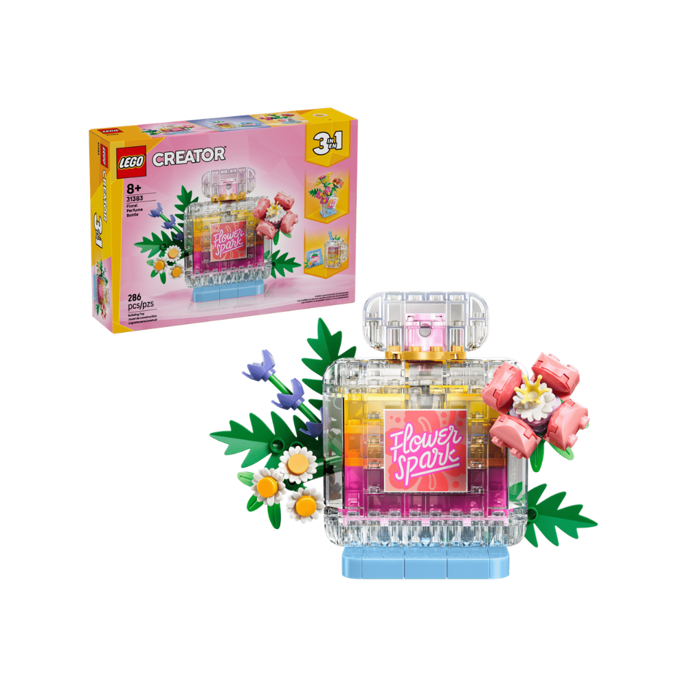 LEGO Creator 3-in-1 Floral Decor Perfume Bottle 286 Pieces