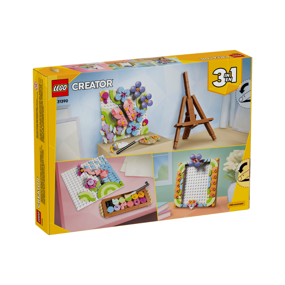 LEGO Creator 3-in-1 Floral Art Decor Painting 348 Pieces
