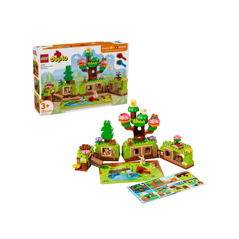 LEGO DUPLO Discovery Forest with Wild Animals 131 Pieces