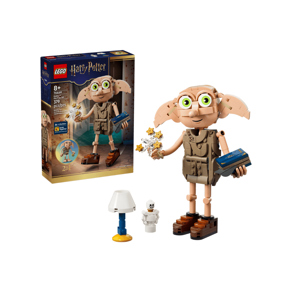 LEGO Harry Potter Dobby  the Free Elf 379 Pieces