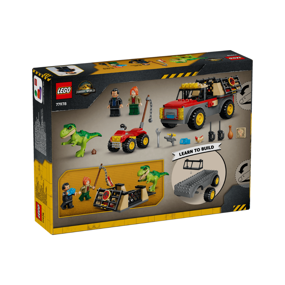 LEGO Jurassic World Young T. rex Transport Truck  115 Pieces