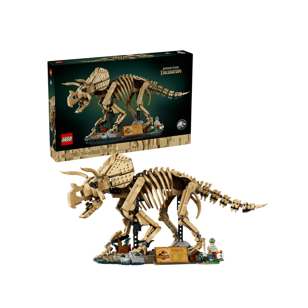 LEGO Jurassic World Dinosaur Fossils: Triceratops 1154 Pieces
