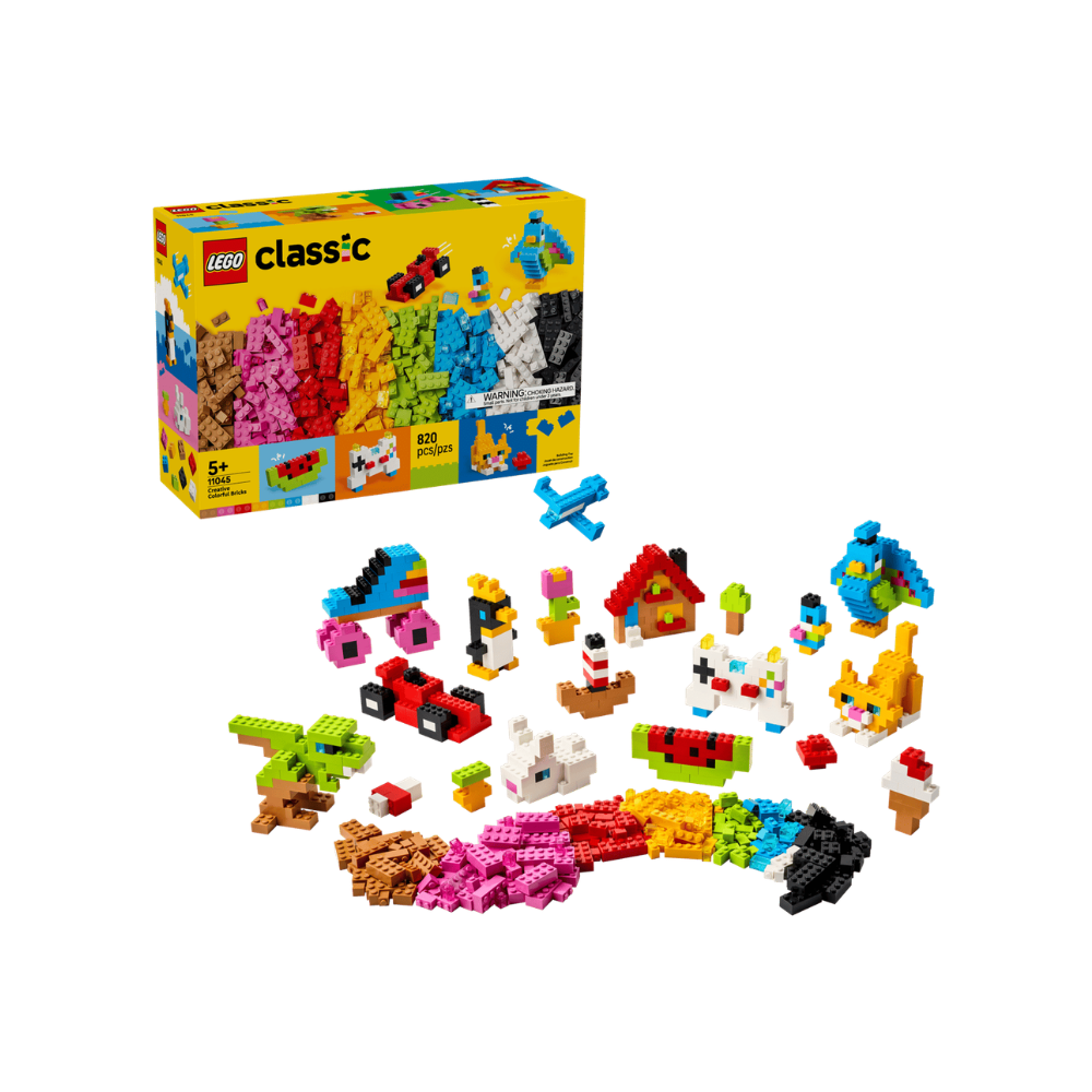 LEGO Classic Creative Colorful Bricks 820 Pieces