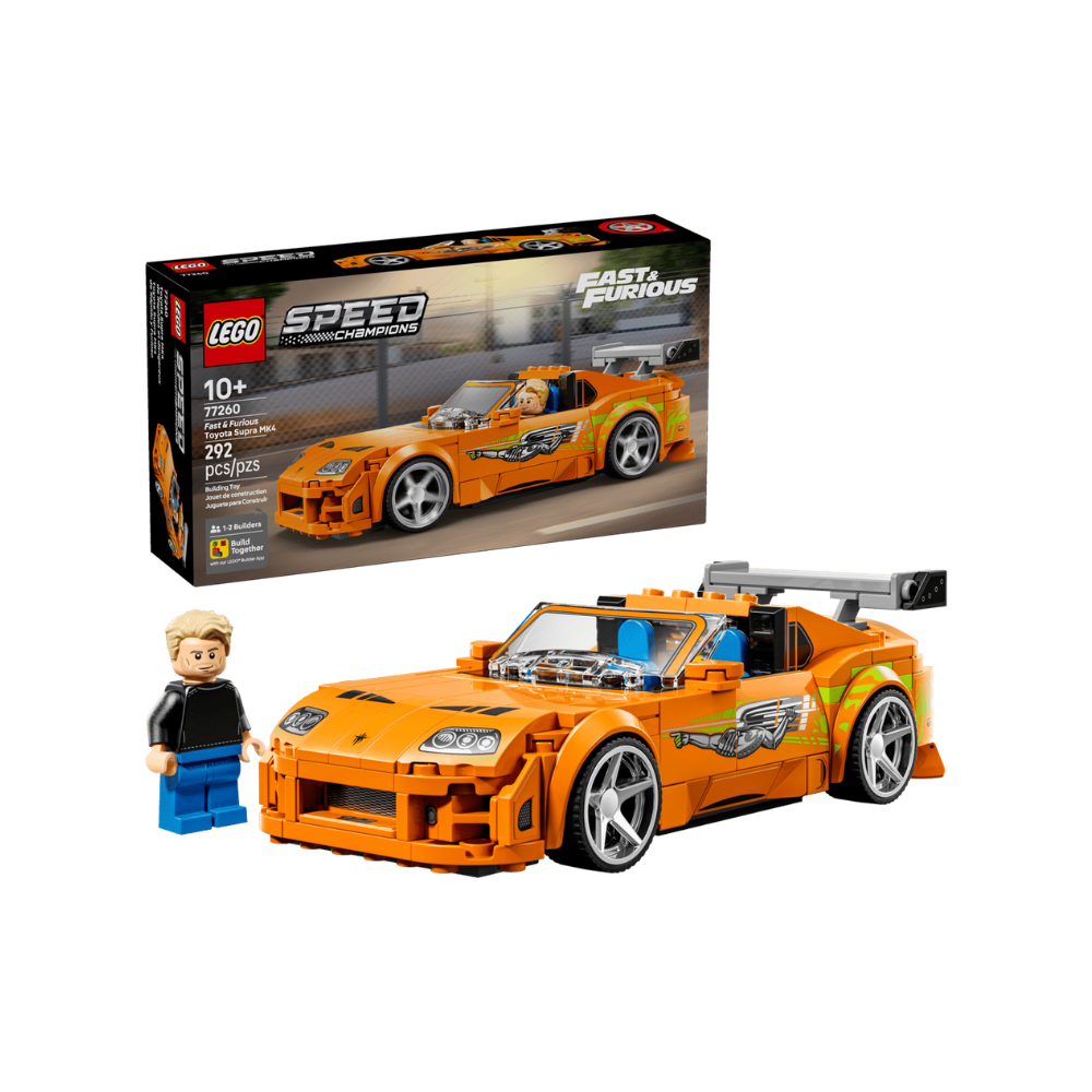LEGO Speed Champions The Fast and The Furious Toyota Supra MK4 – 292 Pieces