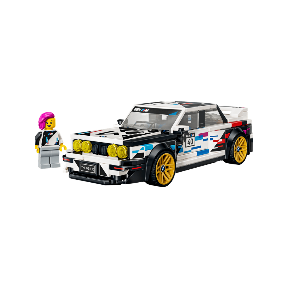 LEGO Speed Champions BMW M3 (E30) – 358 Pieces