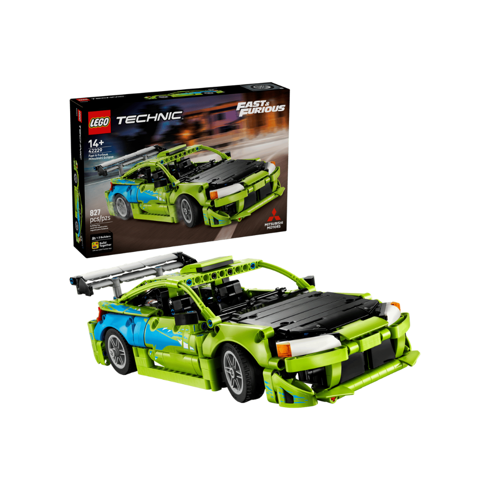 LEGO Technic Fast and Furious Mitsubishi Eclipse Car – 827 Pieces