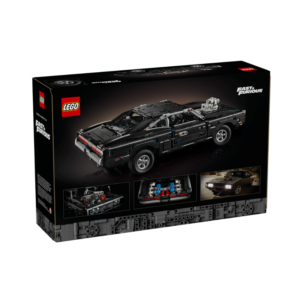 LEGO Technic Fast and Furious Dodge Charger R/T Car – 1516 Pieces