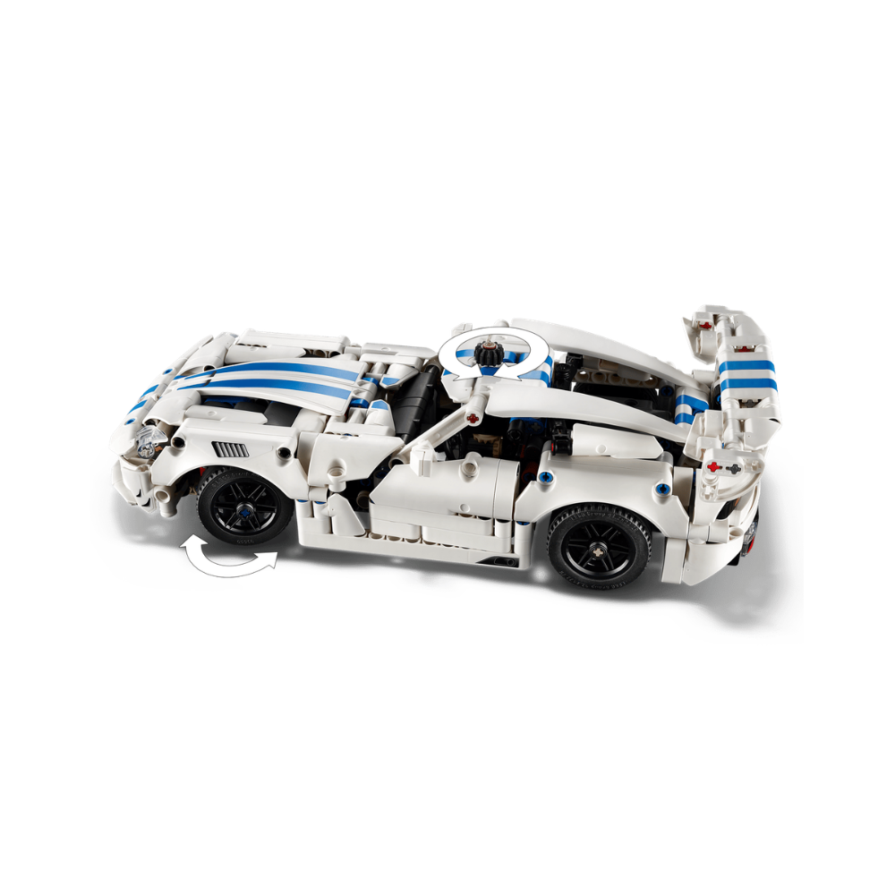 LEGO Technic Dodge Viper GTS-R Sports Car – 805 Pieces