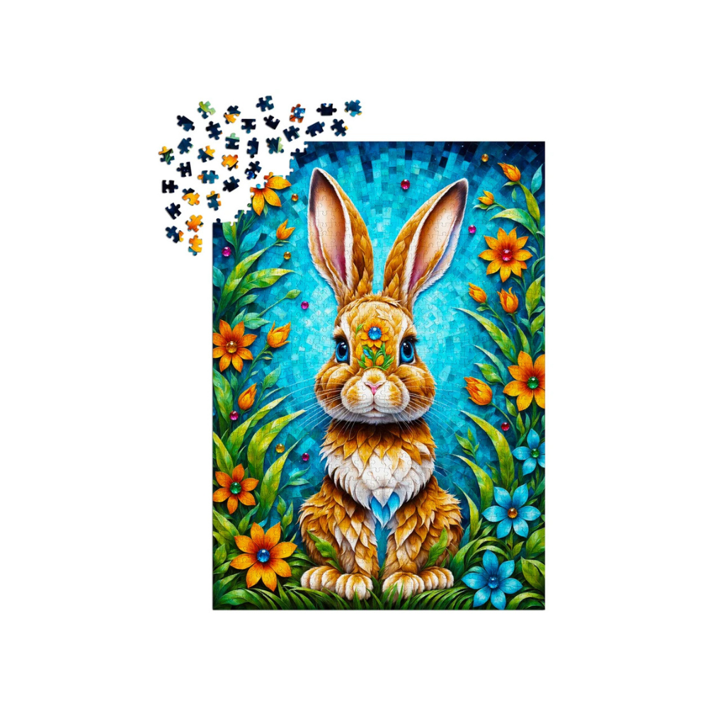 Garden Bunny 1000 Piece –  Jigsaw Puzzle