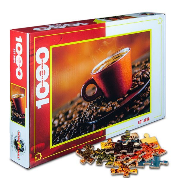 Hot Java 1000 Pieces Jigsaw Puzzle Mind Games USA