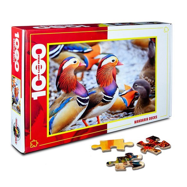 Mandarin Ducks 1000 Pieces Jigsaw Puzzle Mind Games USA