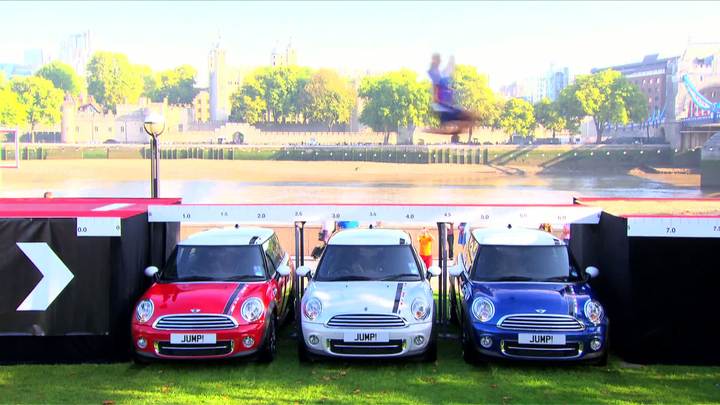 London 2012 Hopeful Jumps Three MINIs