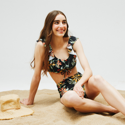 Traje De Baño Niña Speedo Speedo Digital Placement Powerback