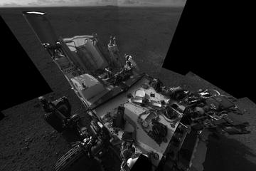 Mars curiosity rover