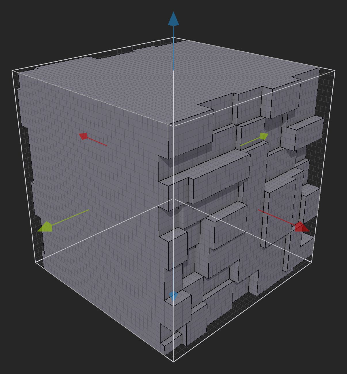 Example of X-axis mode