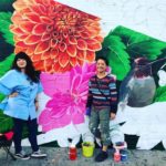 Updated: Muralist’s art and community help her battle cancer
