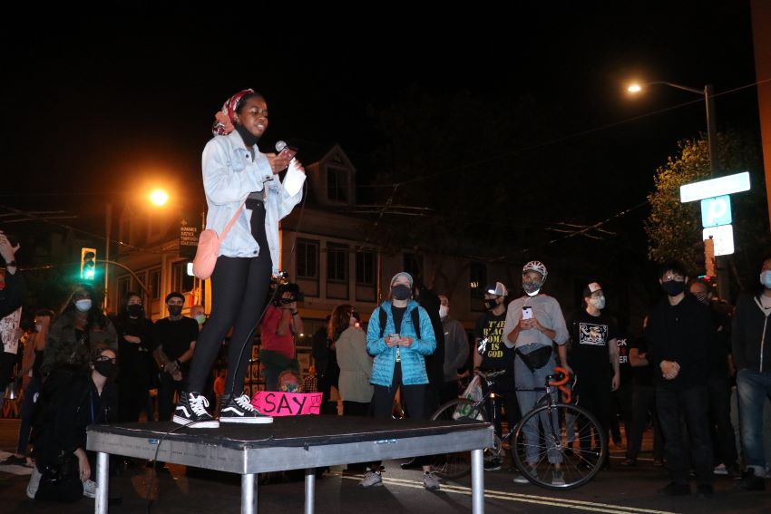 Mission Marchers mourn Breonna Taylor, killed by the ‘institution of policing’