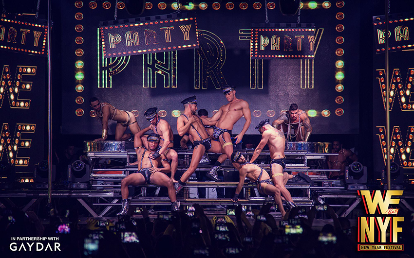 gay party © we party new year festival