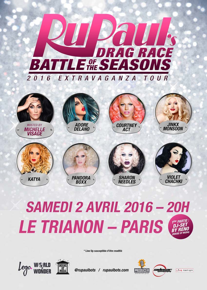 RuPaul's Drag Race Battle of the Seasons Paris