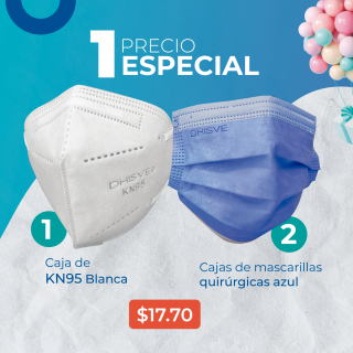 Caja de 5000 und de mascarillas