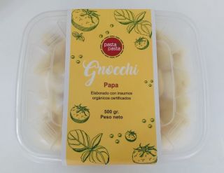 Gnocchi Orgánico de papa con harina de arroz (500 gr)