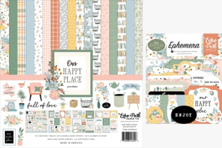 EP - Happy Place Pack kit 30x30 + efemera