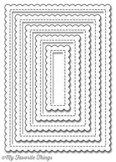 MFT - Troquel rectangulo con bordes c/pespunte