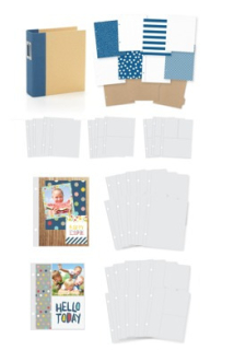 SS ÁLBUM SNAP BINDER AZUL PACK