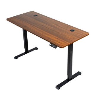 Escritorio Eléctrico Ajustable Café