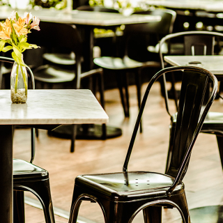 Pack 6 Sillas Vintage Negra