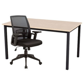 Set 1 Escritorio Krona 120x60  + 1 Silla Tatiana