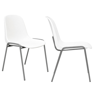 Silla Beta Blanco C/Limitador Gris