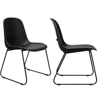 Silla Beta Loop Negra Base Negra