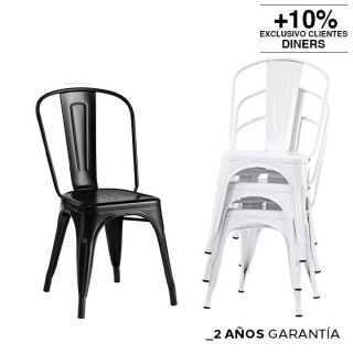 Pack 6 Sillas Vintage