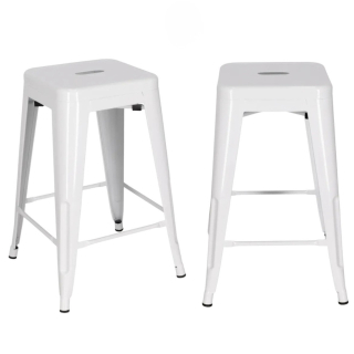 Banco Vintage Altura 61 cm Blanco