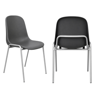 Silla Beta Grafito C/Limitador Gris
