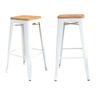 Banco Vintage Wood  Natural Altura: 77 cm